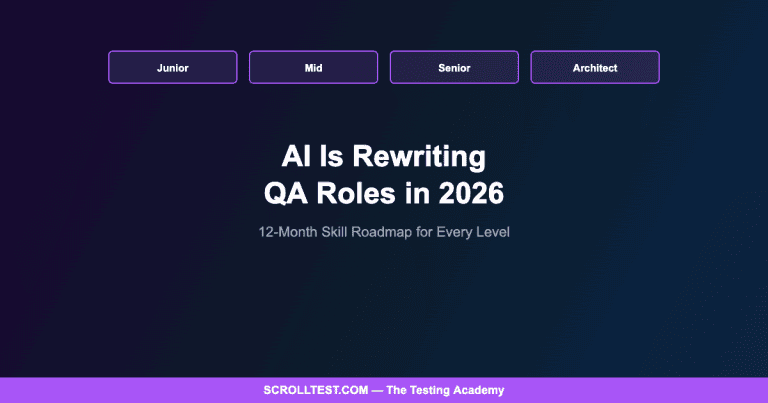 How AI Is Rewriting QA Roles: The 12-Month Skill Development Roadmap for Every Experience Level