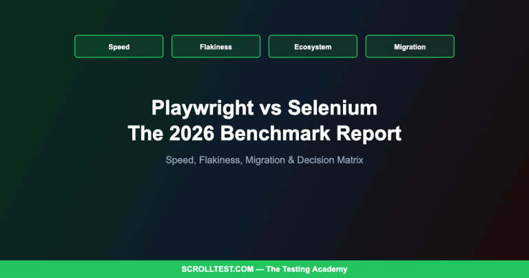 Playwright vs Selenium in 2026: Benchmarks, Migration Paths, and the Real Decision Framework