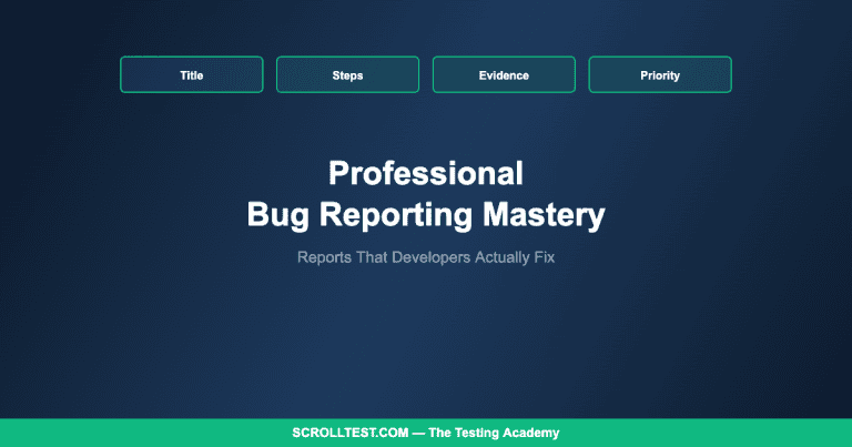 Professional Bug Reporting Mastery: How to Write Reports That Developers Actually Act On