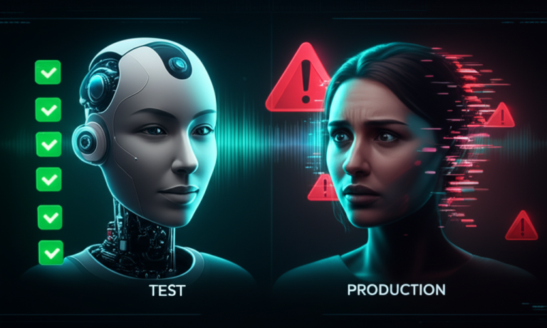 Your Voice Agent Passes Every Test — Until a Real Human Talks to It