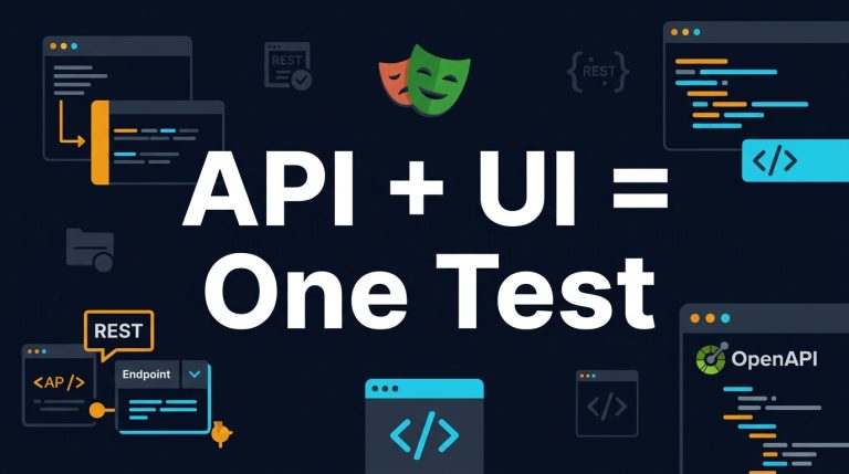 API Contract Testing with Playwright: How I Combine REST Validation and UI Flows in One Test