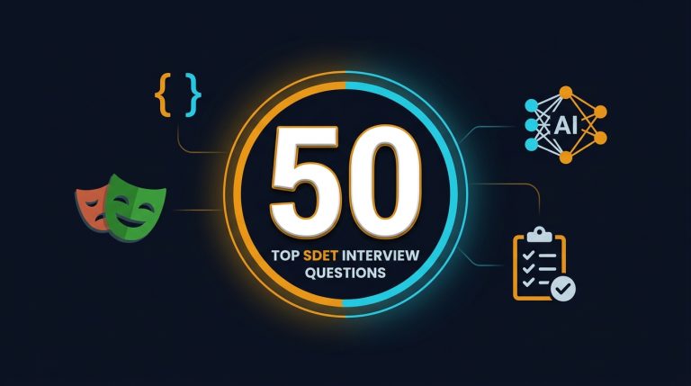 SDET Interview Prep for AI-Era Hiring: 50 Questions I Actually Ask in 2026