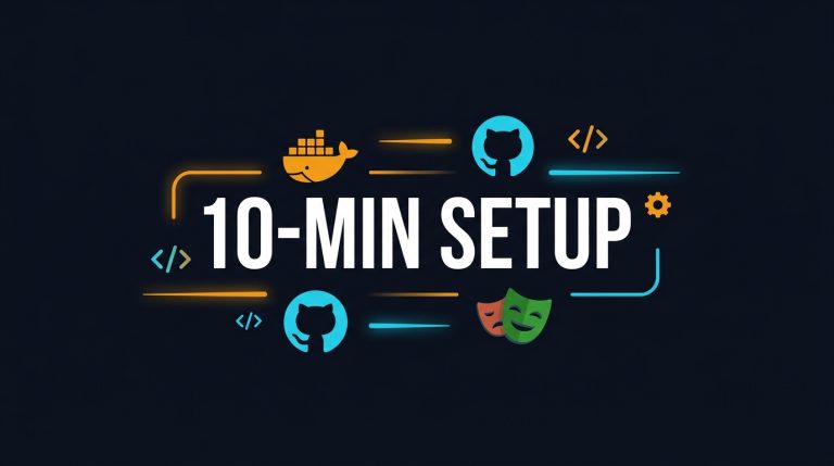 Playwright Docker GitHub Actions CI/CD Pipeline: The Complete 10-Minute Setup