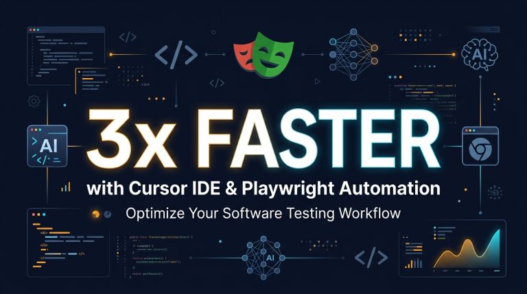 Cursor IDE for SDETs: Writing Playwright Tests 3x Faster with AI Copilot
