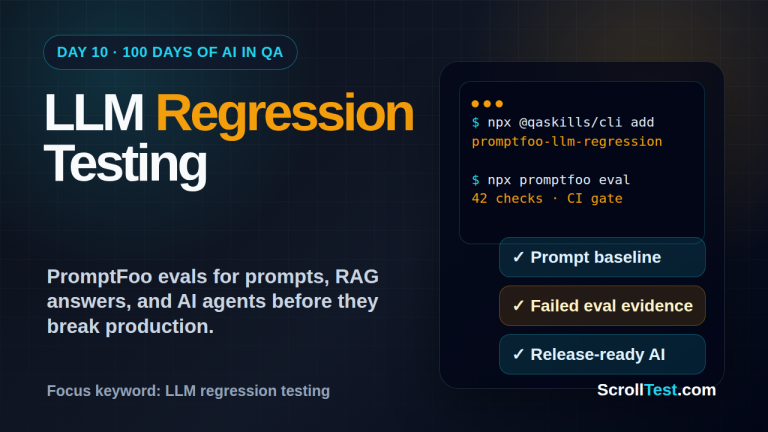 LLM regression testing with PromptFoo featured image