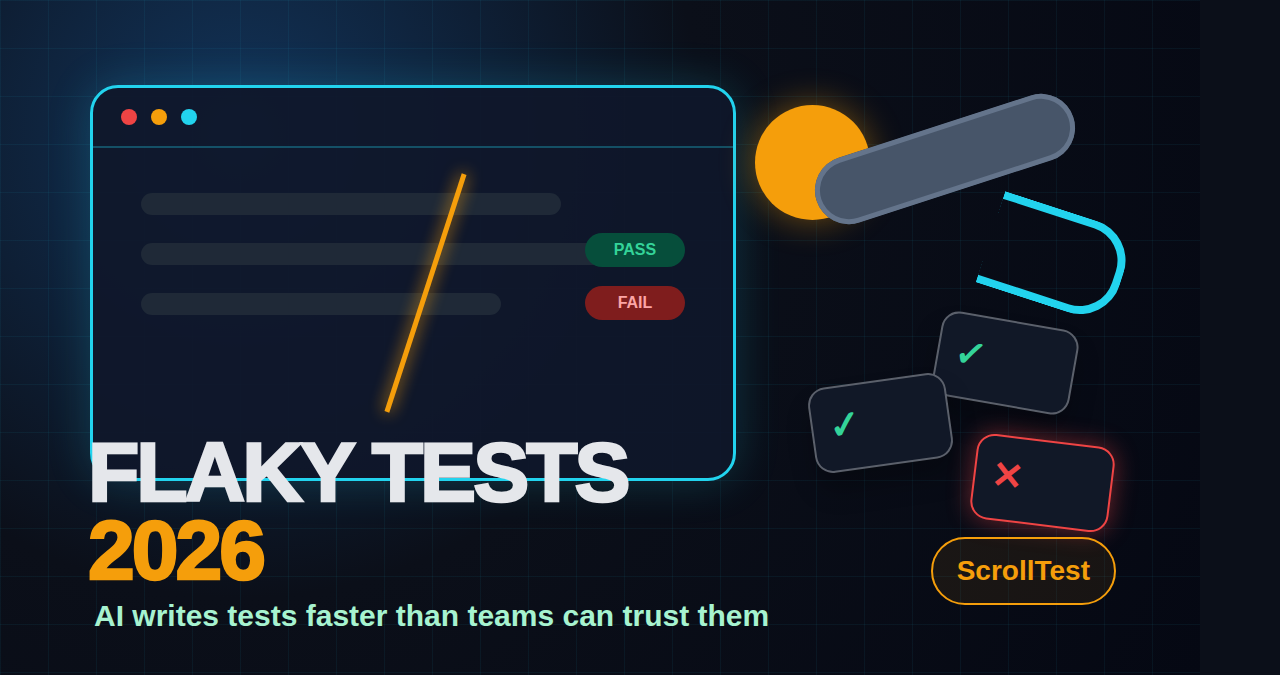 Flaky tests in AI testing in 2026 - CI pipeline broken by AI-generated tests