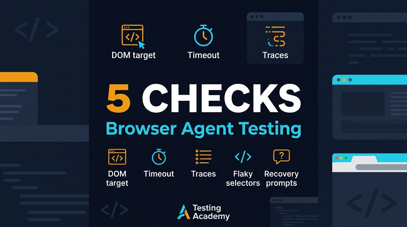 browser agent testing checklist for Stagehand v3.7.3